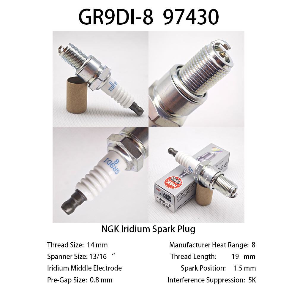 Ngk Spark Plug Laser Iridium - 1 bougie d'allumage NGK Laser Iridium